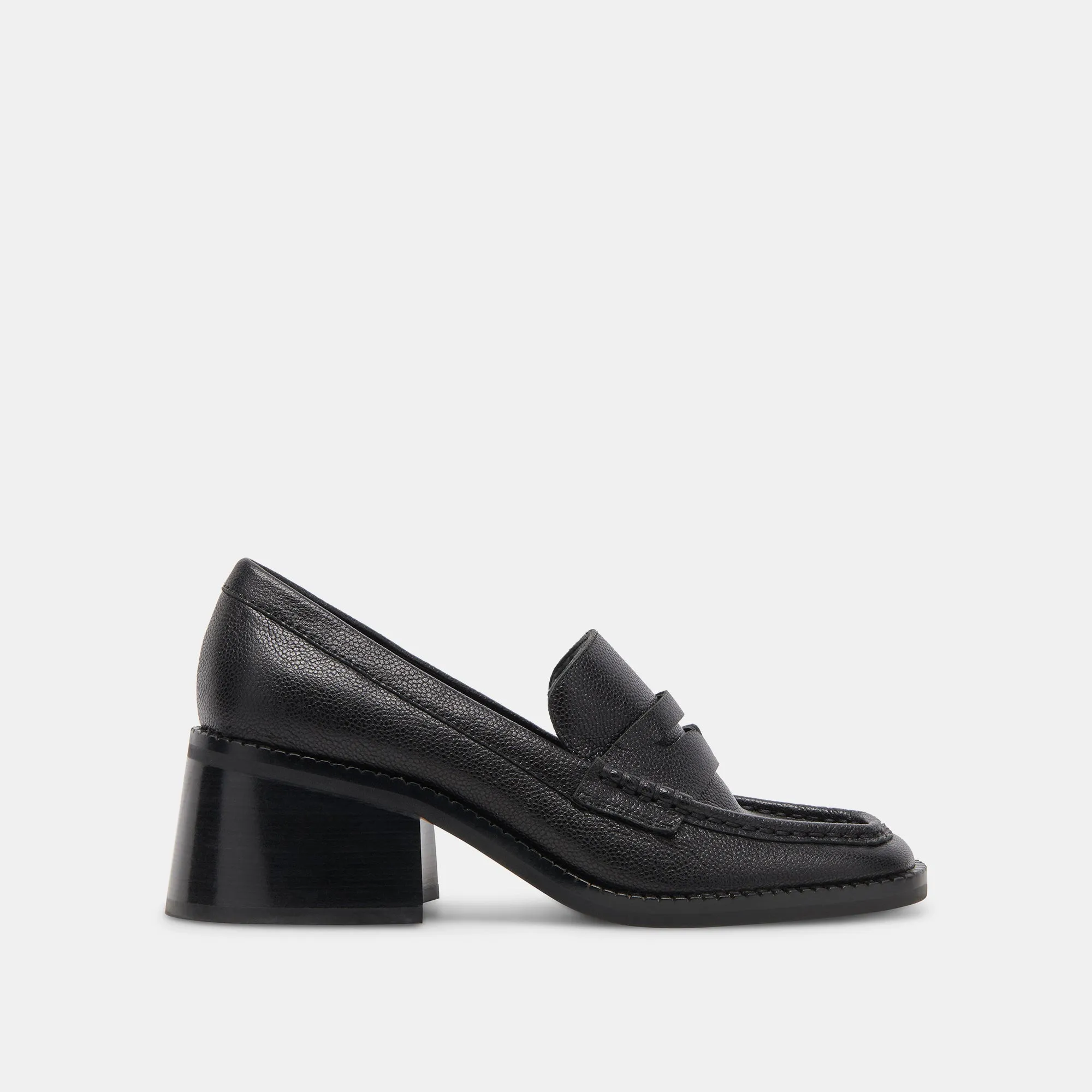 TALIE LOAFERS ONYX EMBOSSED LEATHER - re:vita Shop Lane Fashionable Functional Shoes