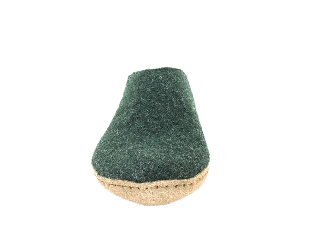Cozy Wear Glerups Slippers open heel Forest