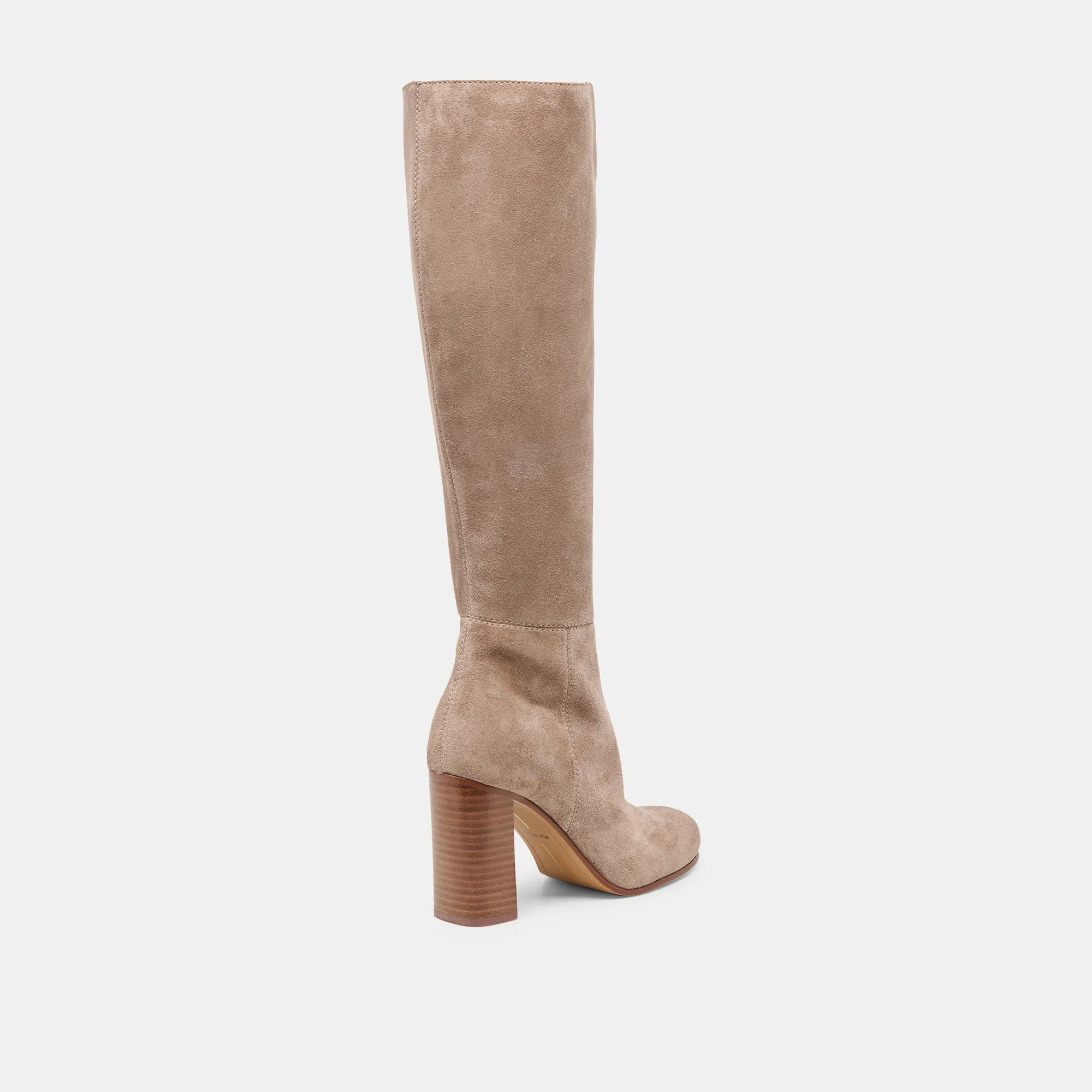 HUDSIN WIDE CALF BOOTS BARLEY SUEDE Classic Comfort impact-resistant