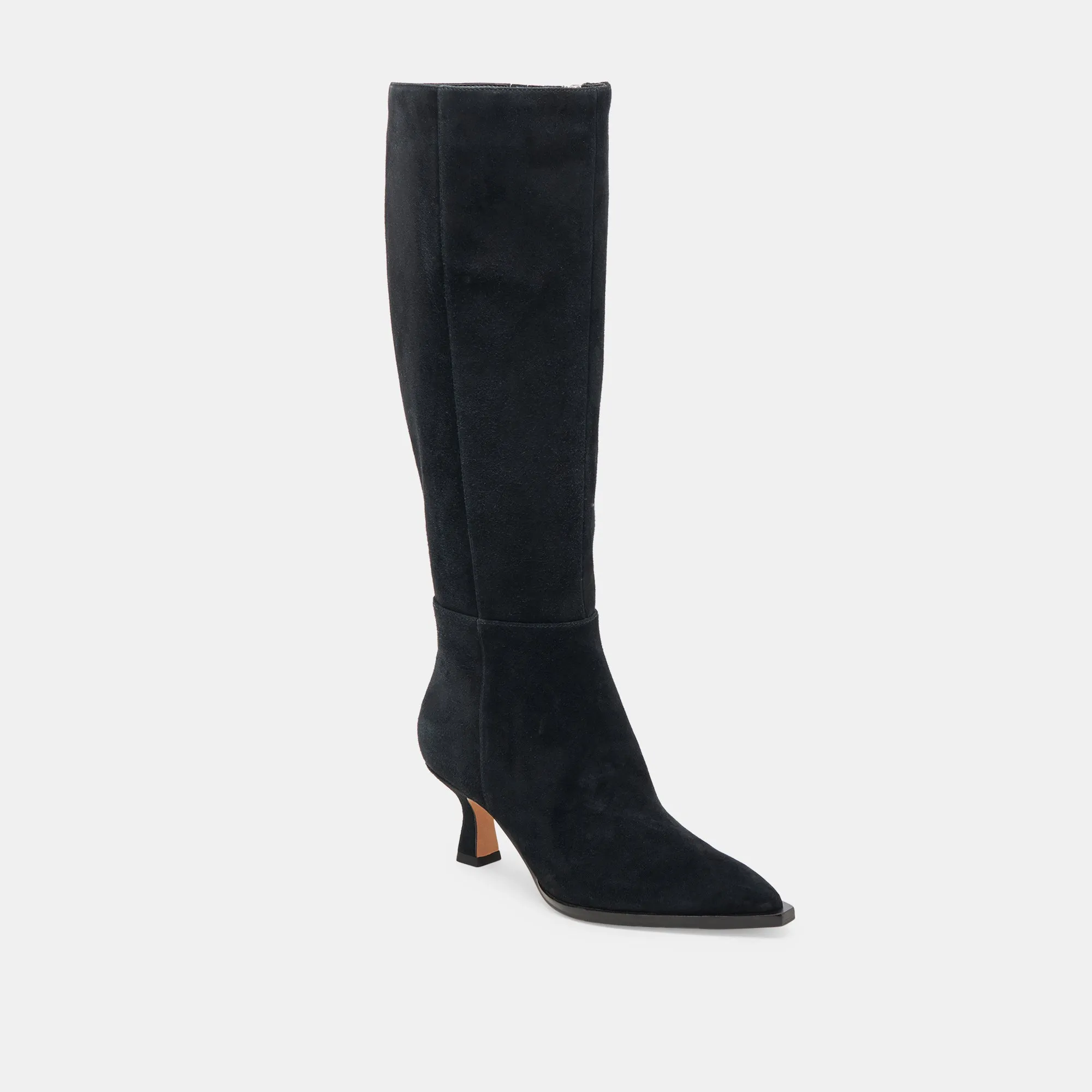 AUGGIE WIDE CALF BOOTS ONYX SUEDE Cold resistant