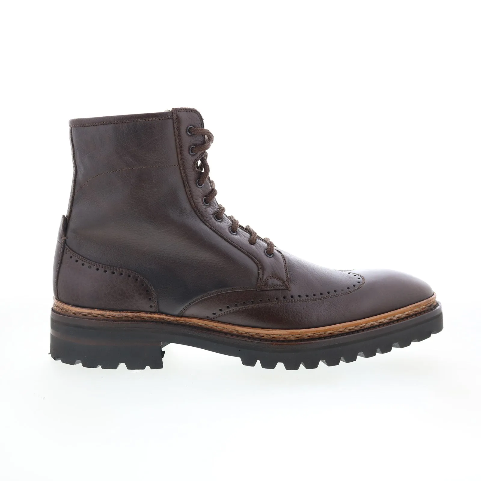 DI Bianco The Trento T Moro TRENTO Mens Brown Leather Casual Dress Boots Quick Comfort Heavy Duty