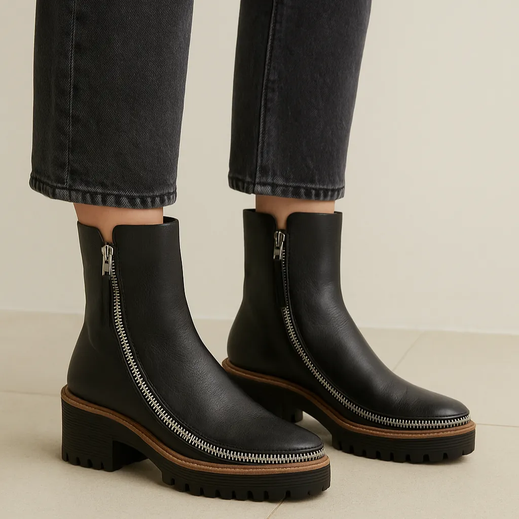 Lightweight Comfort Suede Material DJANGO & JULIETTE WILIE BLACK