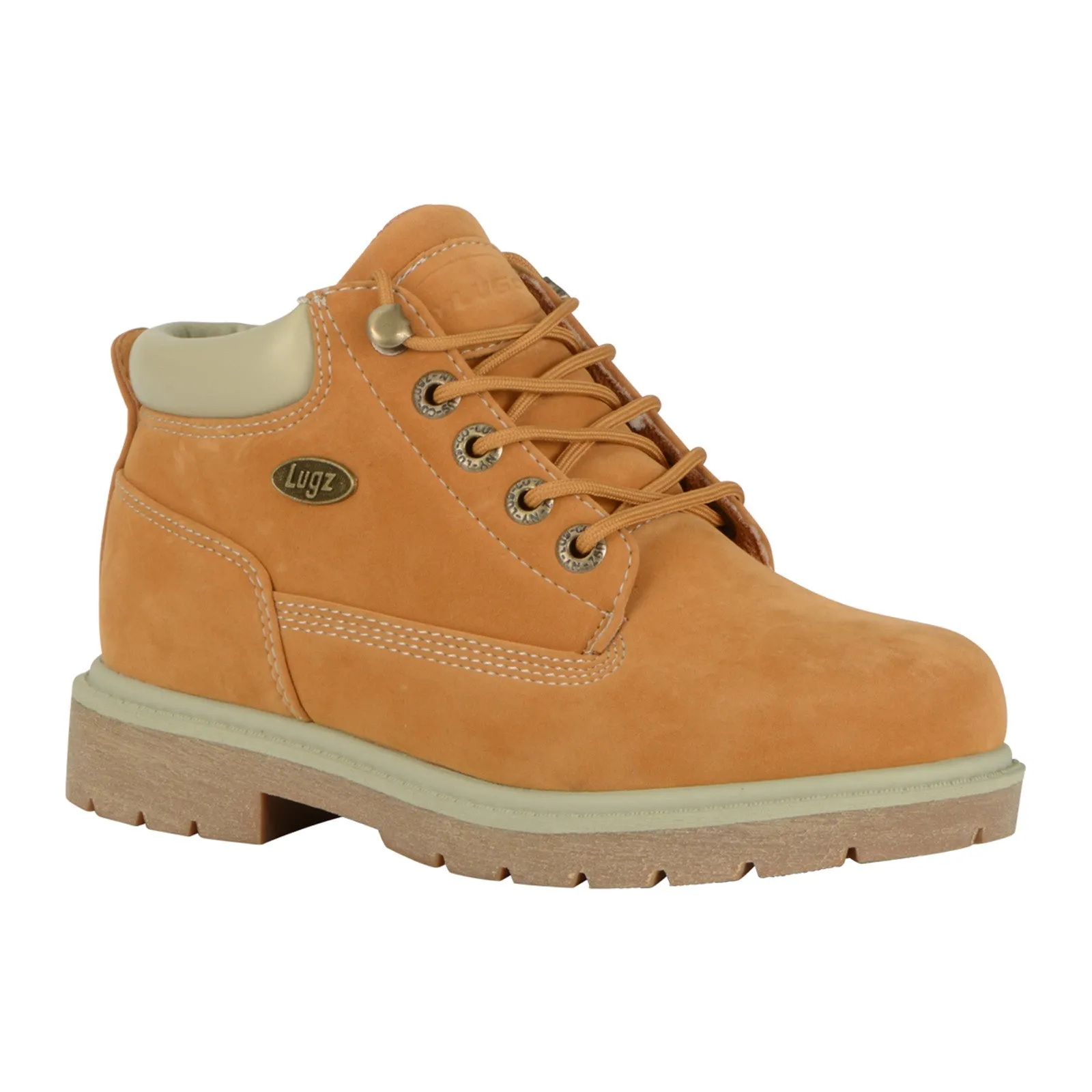 Lugz Drifter LX WDRLXK-7431 Womens Brown Nubuck Lace Up Chukkas Boots Cold Climate