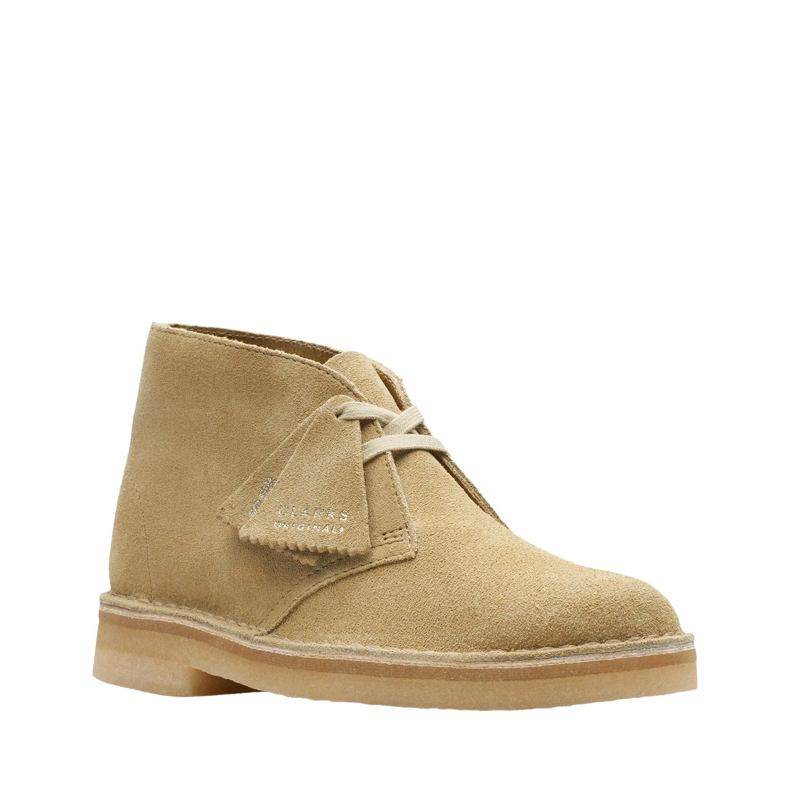 Anti-Skid Clarks Desert Boot 26169946 Womens Brown Suede Lace Up Chukkas Boots