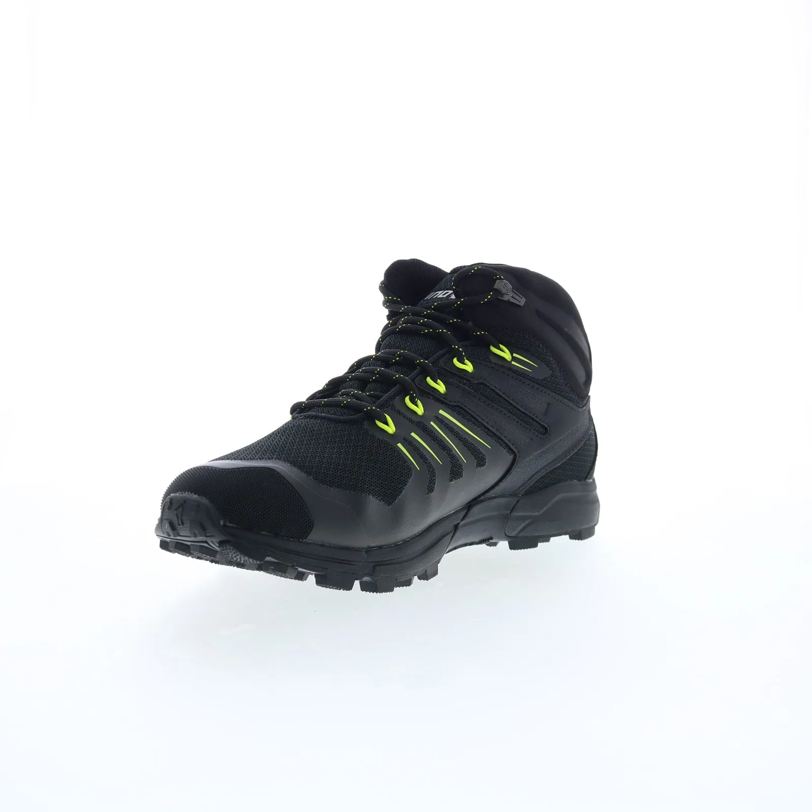 Abrasion resistant Inov-8 Roclite G 345 GTX V2 001071-BKLM Mens Black Synthetic Hiking Boots