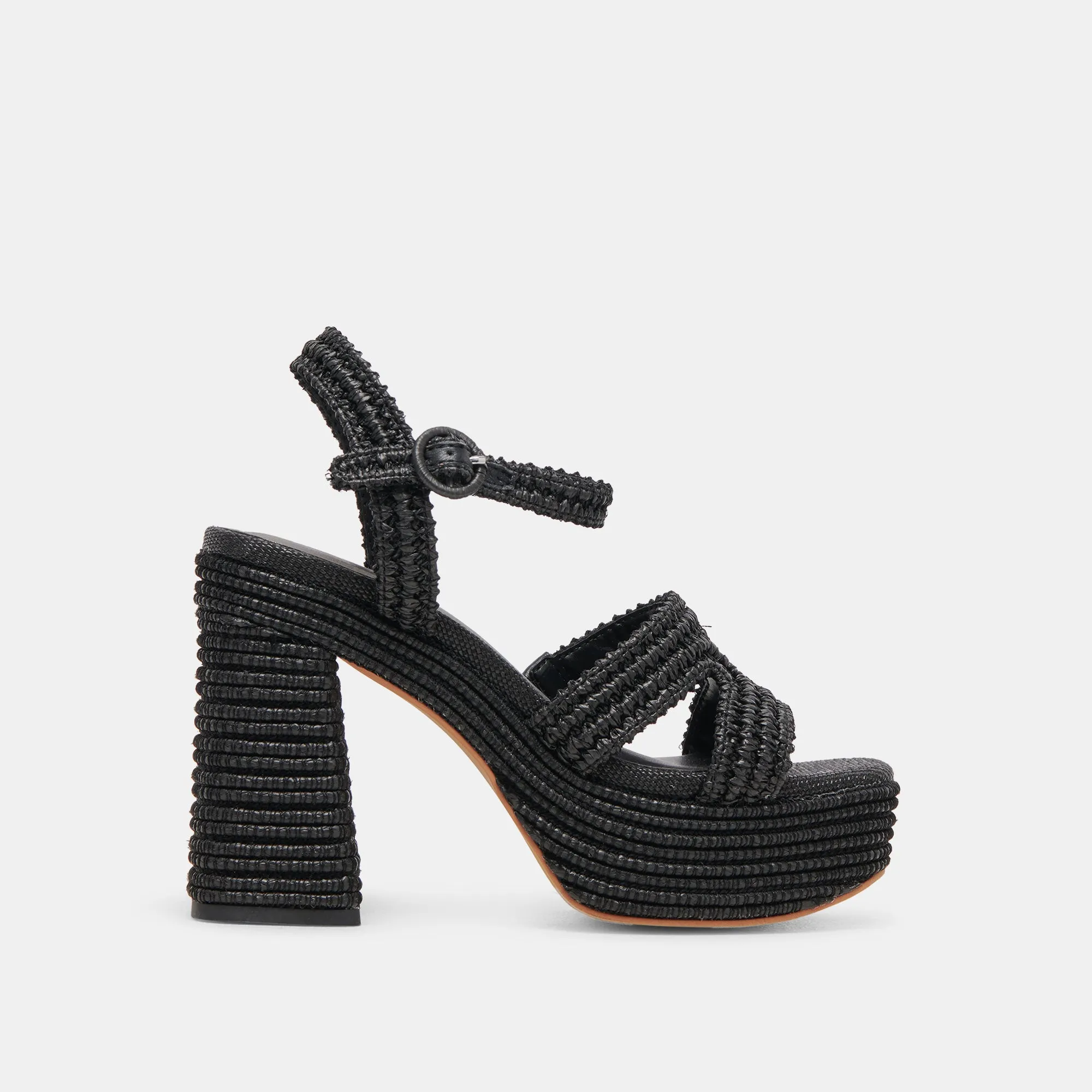 Stretchable Fabric Breathable LACYE HEELS ONYX WOVEN