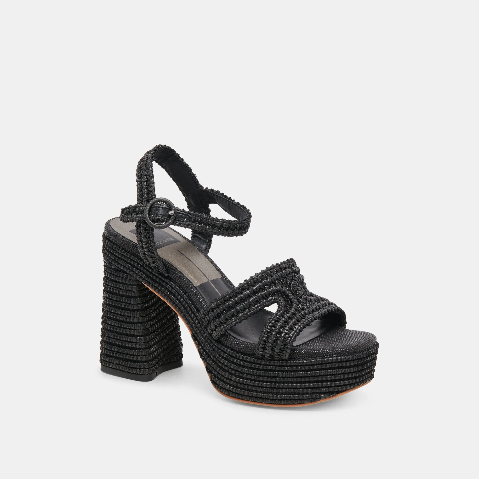 LACYE HEELS ONYX WOVEN All terrain