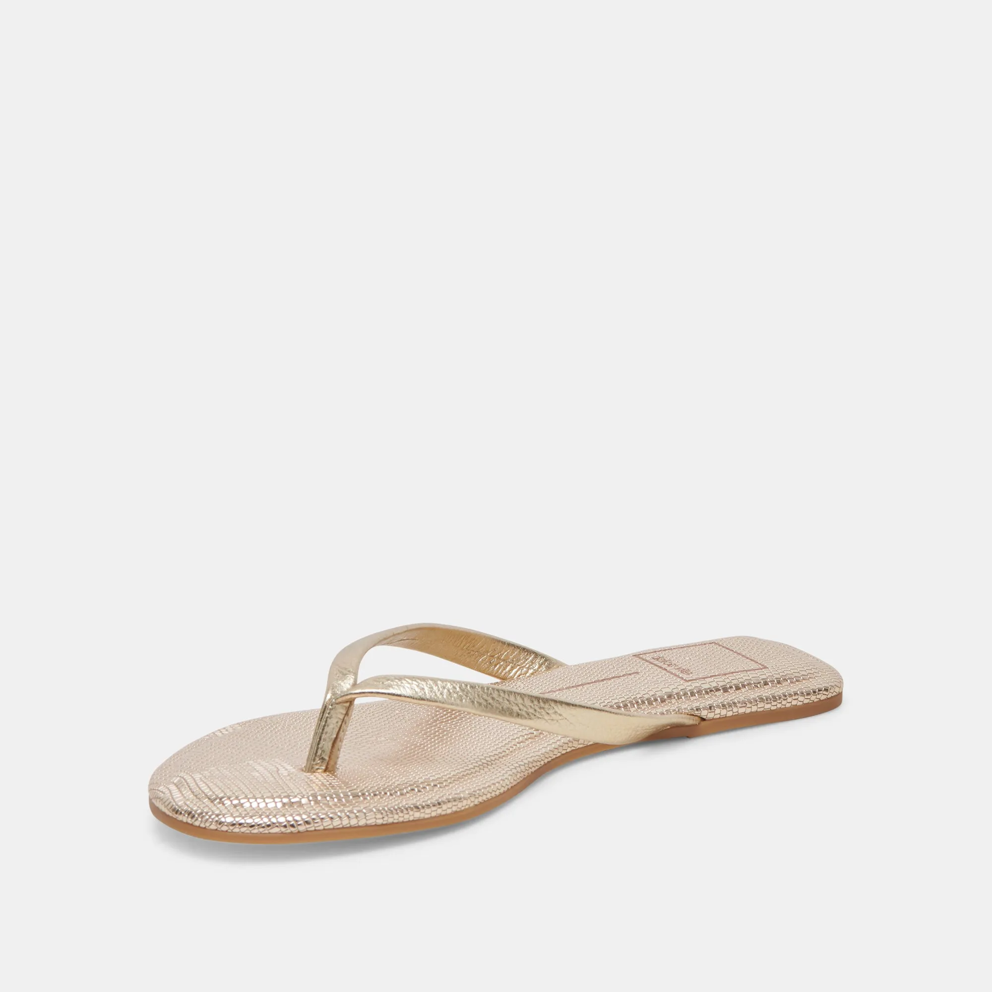 Autumn Breeze Sun Play LAYNEY SANDALS LIGHT GOLD METALLIC LEATHER