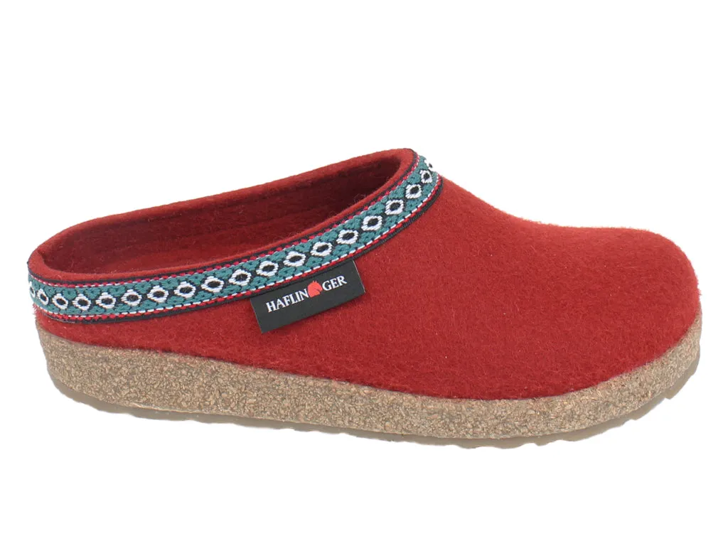 Haflinger Clogs Grizzly Franzl Rubin Color Play Gel Soft