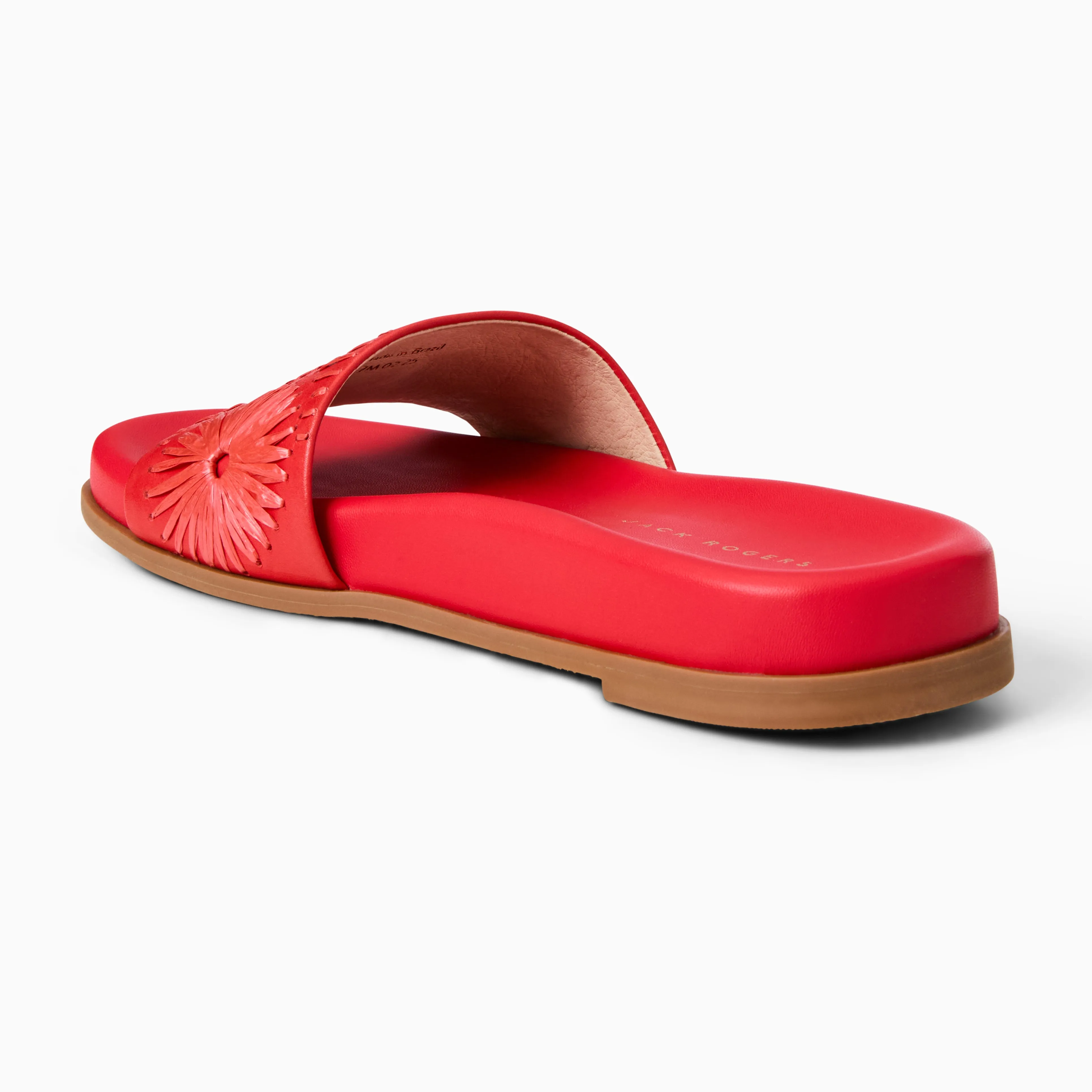 Somerset Leather Comfort Slide Shine Bright Gym Life