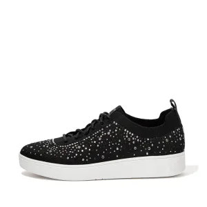 FitFlop RALLY Crystal Knit Tennis Trainers Modern