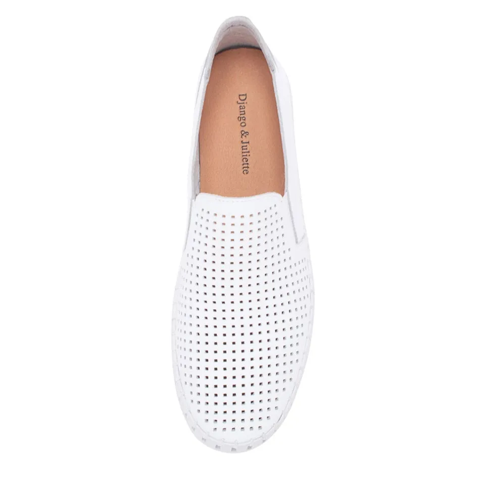 Slip In Ease Quick Walk DJANGO & JULIETTE BARTAS WHITE