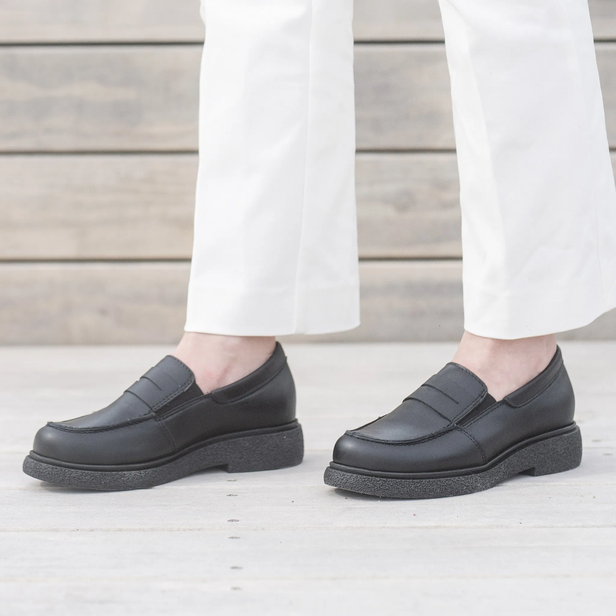 KREPPI Women??s penny loafers Ceremony Glow Rain Drop