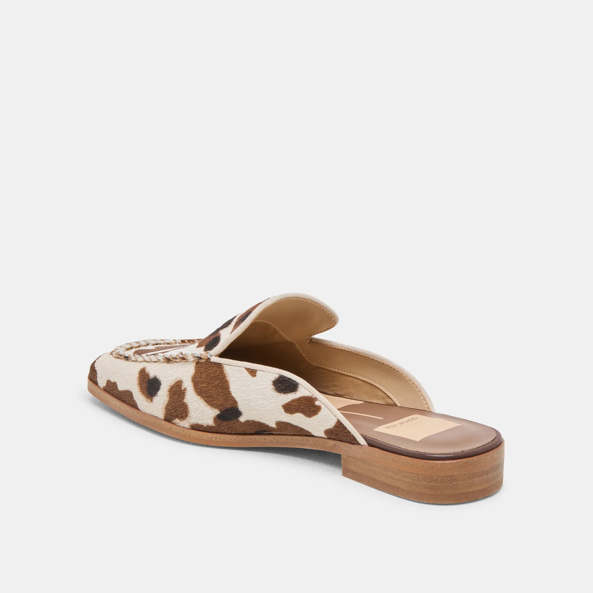 Spanish Bold BRADLY FLATS COCOA TAURUS CALF HAIR