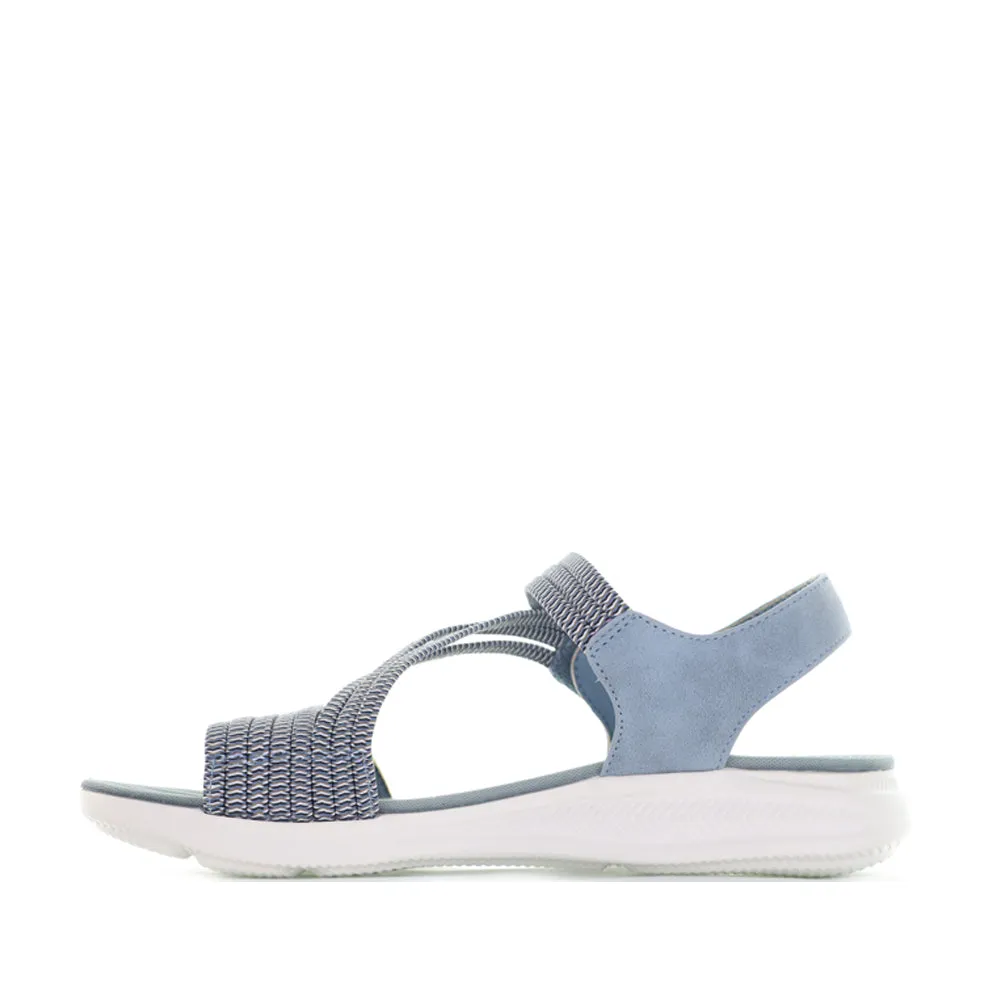 Foot Flex Comfortable Sole CC RESORTS FLORRIE DENIM MULTI