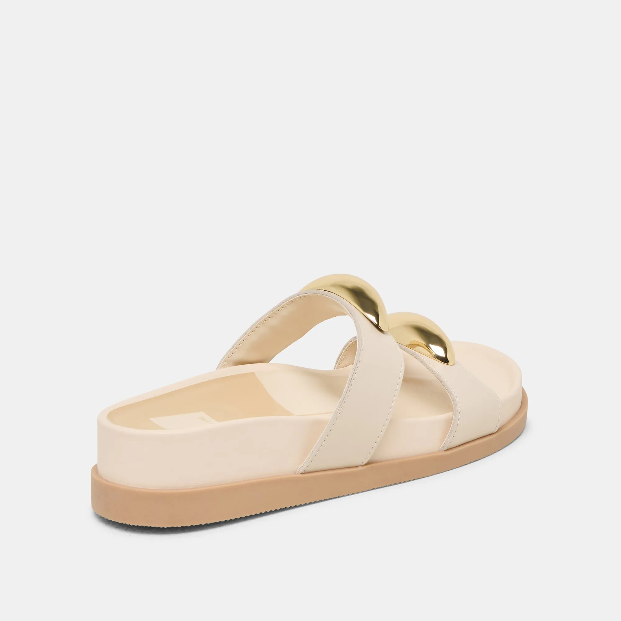Gentle Walk SATINE SANDALS BONE LEATHER