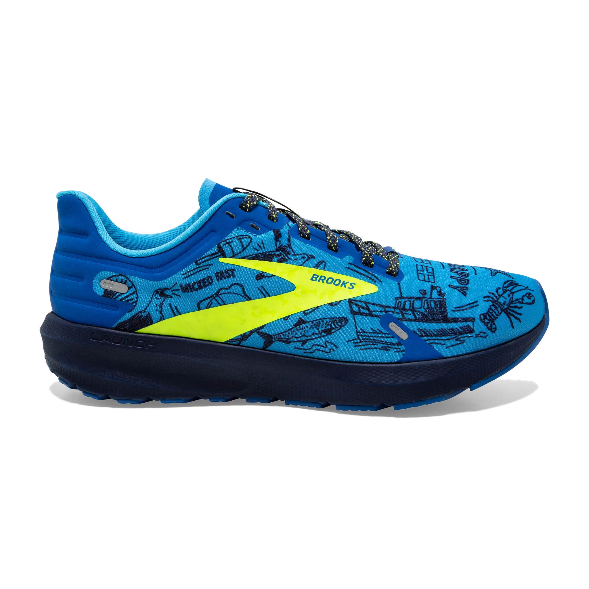 Men's Launch 9 responsive midsole shoes