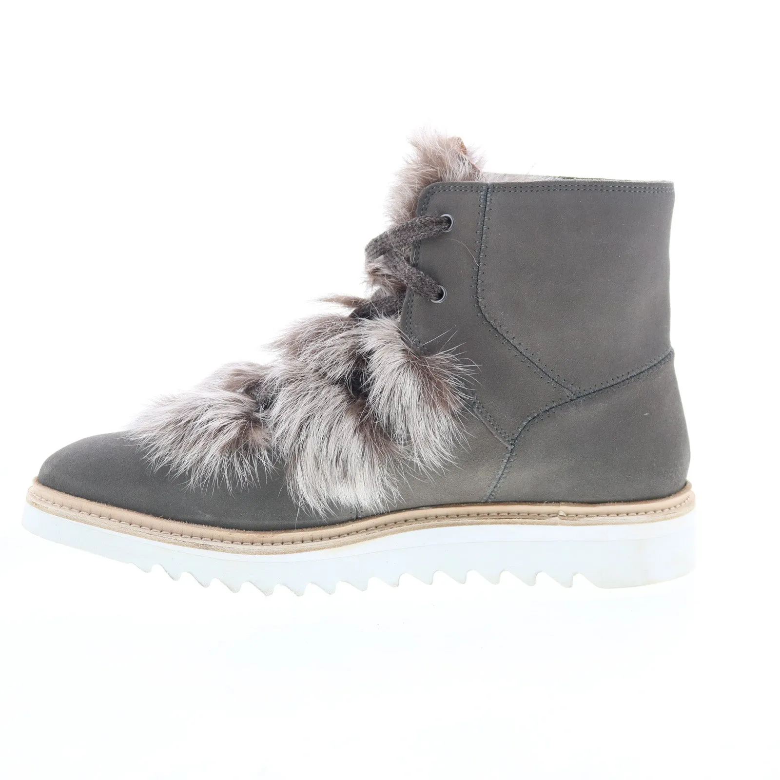 Crisp Finish Johnston & Murphy Dayln 78-51966 Womens Gray Suede Casual Dress Boots