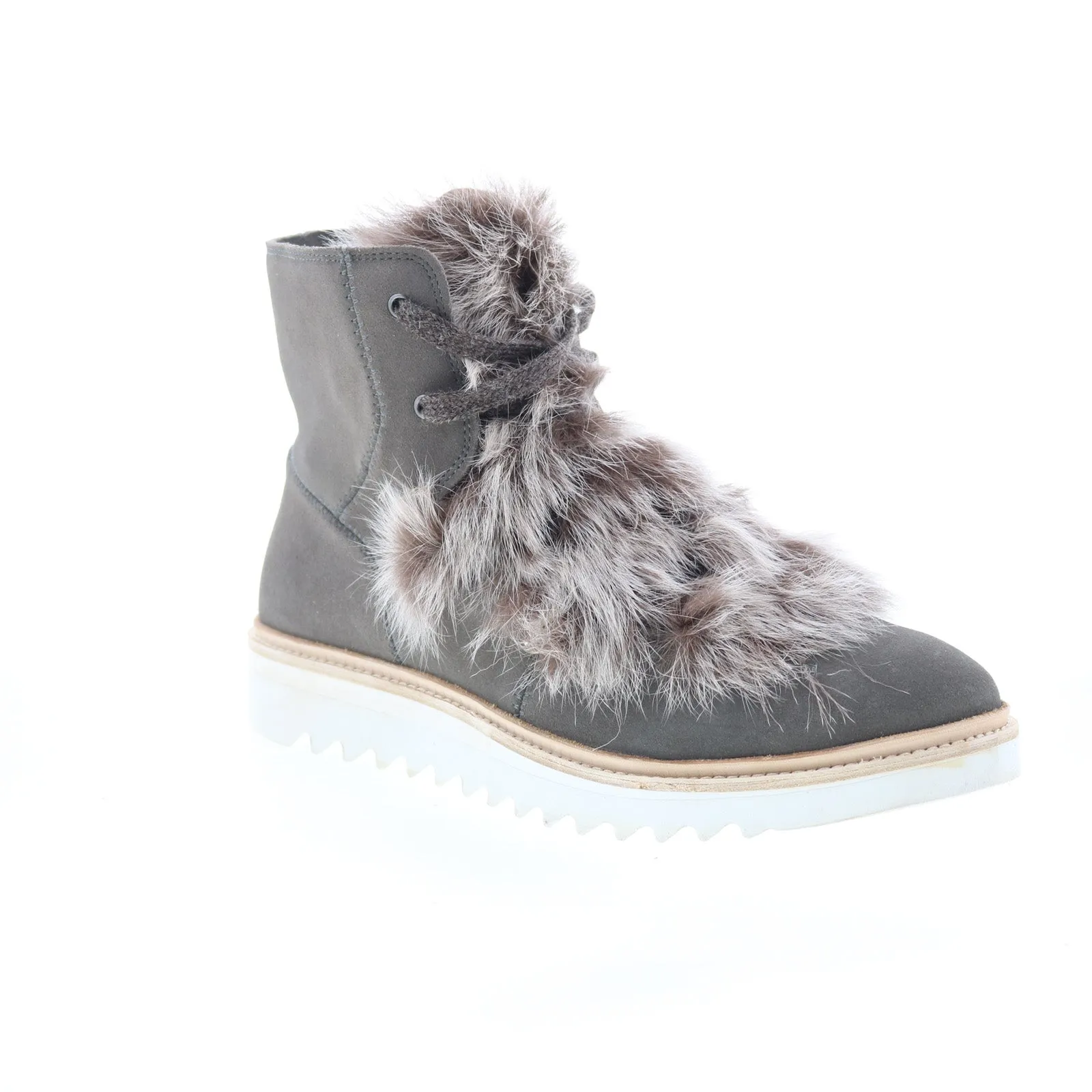 Functional Footwear Smooth Design Johnston & Murphy Dayln 78-51966 Womens Gray Suede Casual Dress Boots