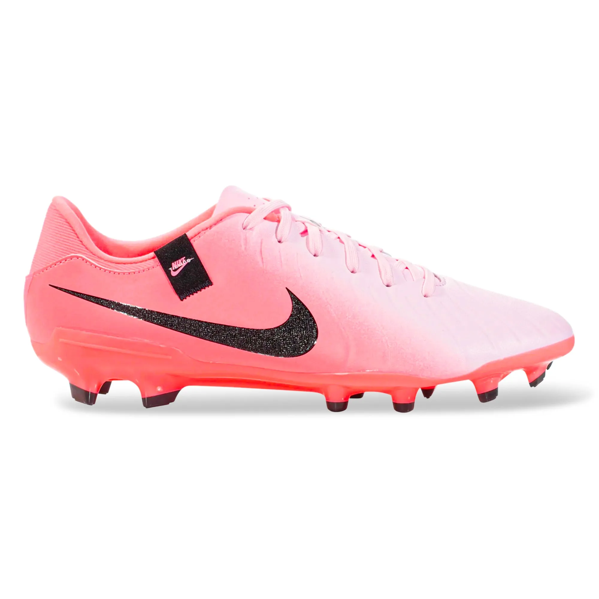 Morning Training Nike Legend 10 Academy FG/MG Soccer Cleats (Pink Foam/Black)