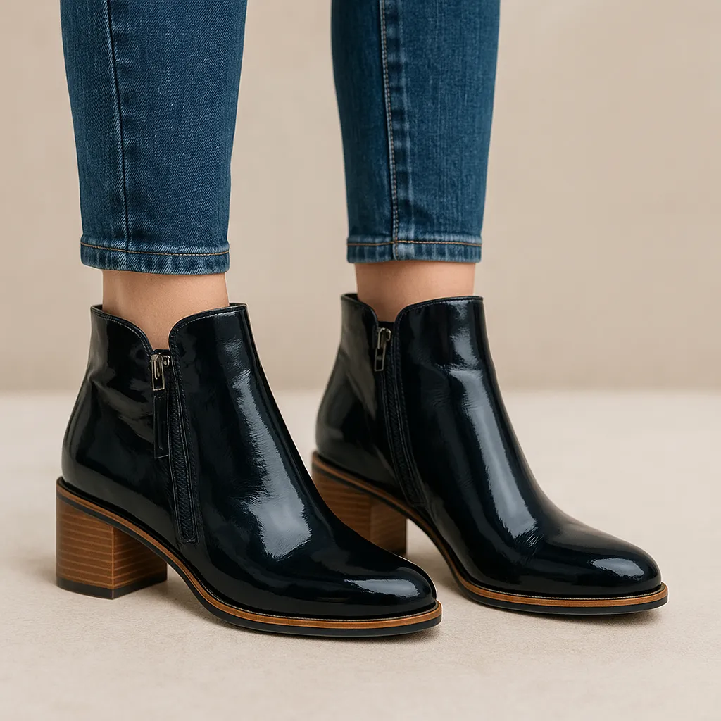 NAKED ARCHES OXLEY 2.0 NAVY PATENT Built For Comfort