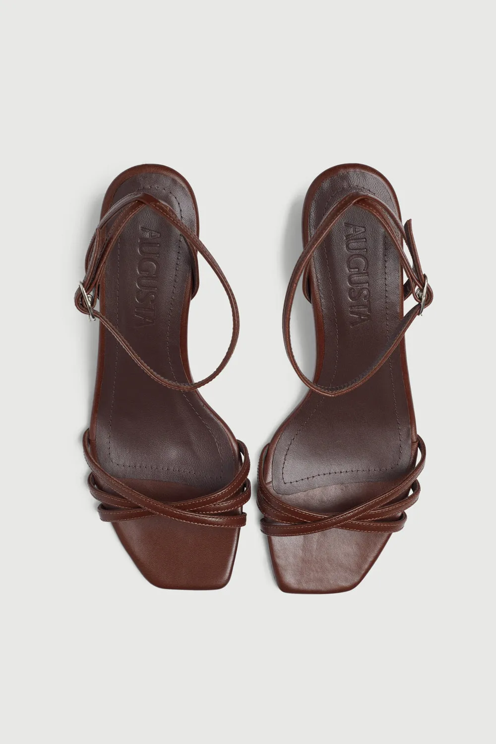 Casual Shoes Uma Sandals in Chocolate Leather