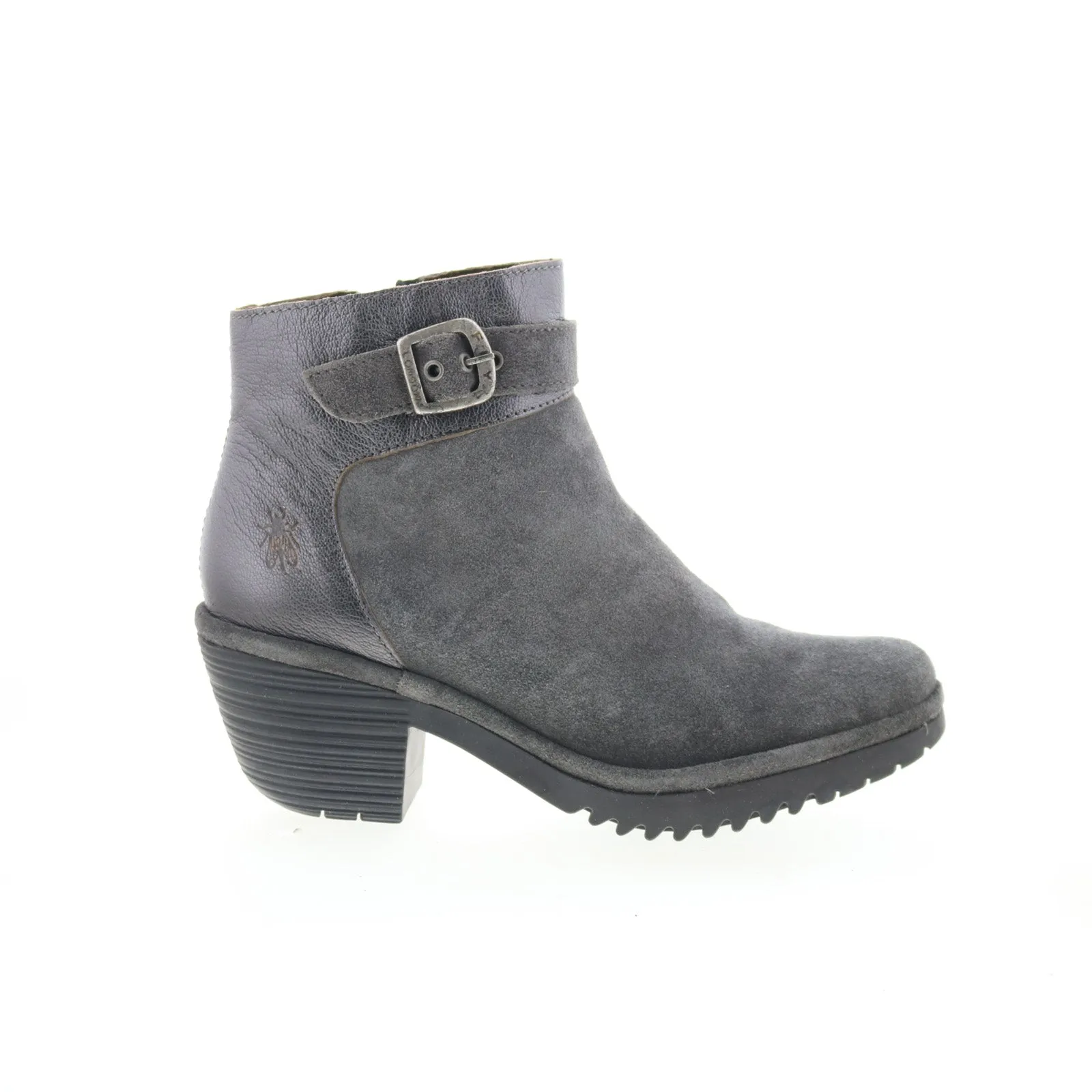 Fly London Wisp WISP342FLY-004 Womens Gray Suede Ankle & Booties Boots Ultimate Durability