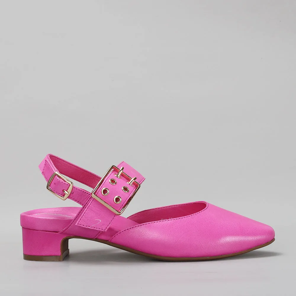 Slip Off Functional Walking Shoes NAKED ARCHES POP HOT PINK