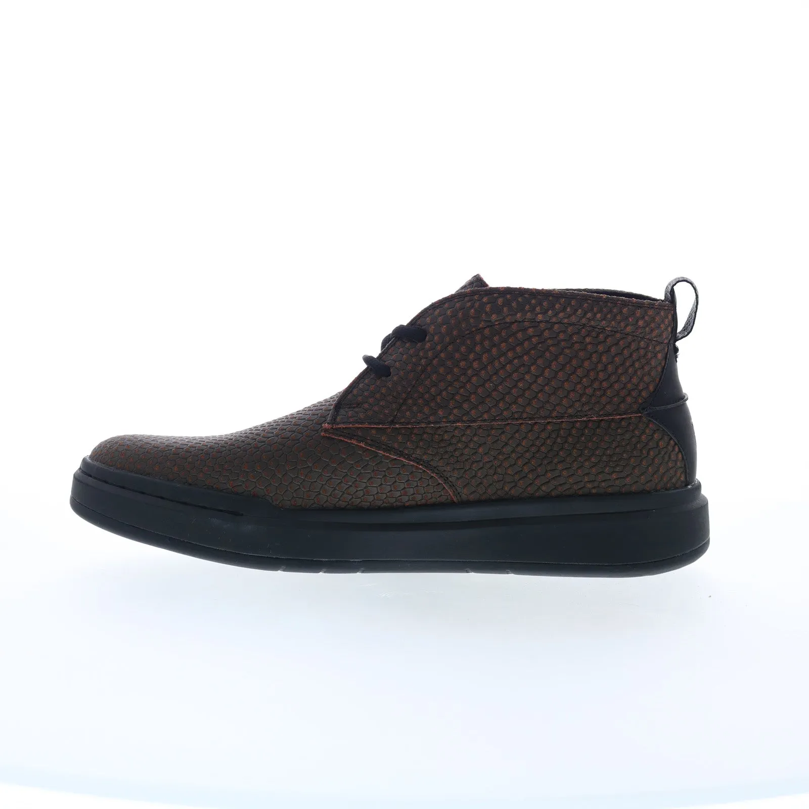 Non-Slip Sole Leather Upper Stacy Adams Cai 25566-200 Mens Brown Leather Lace Up Chukkas Boots