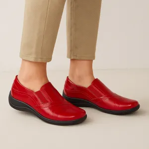 Step In Comfort Water Resistant ZIERA JAVA DARK RED PATENT