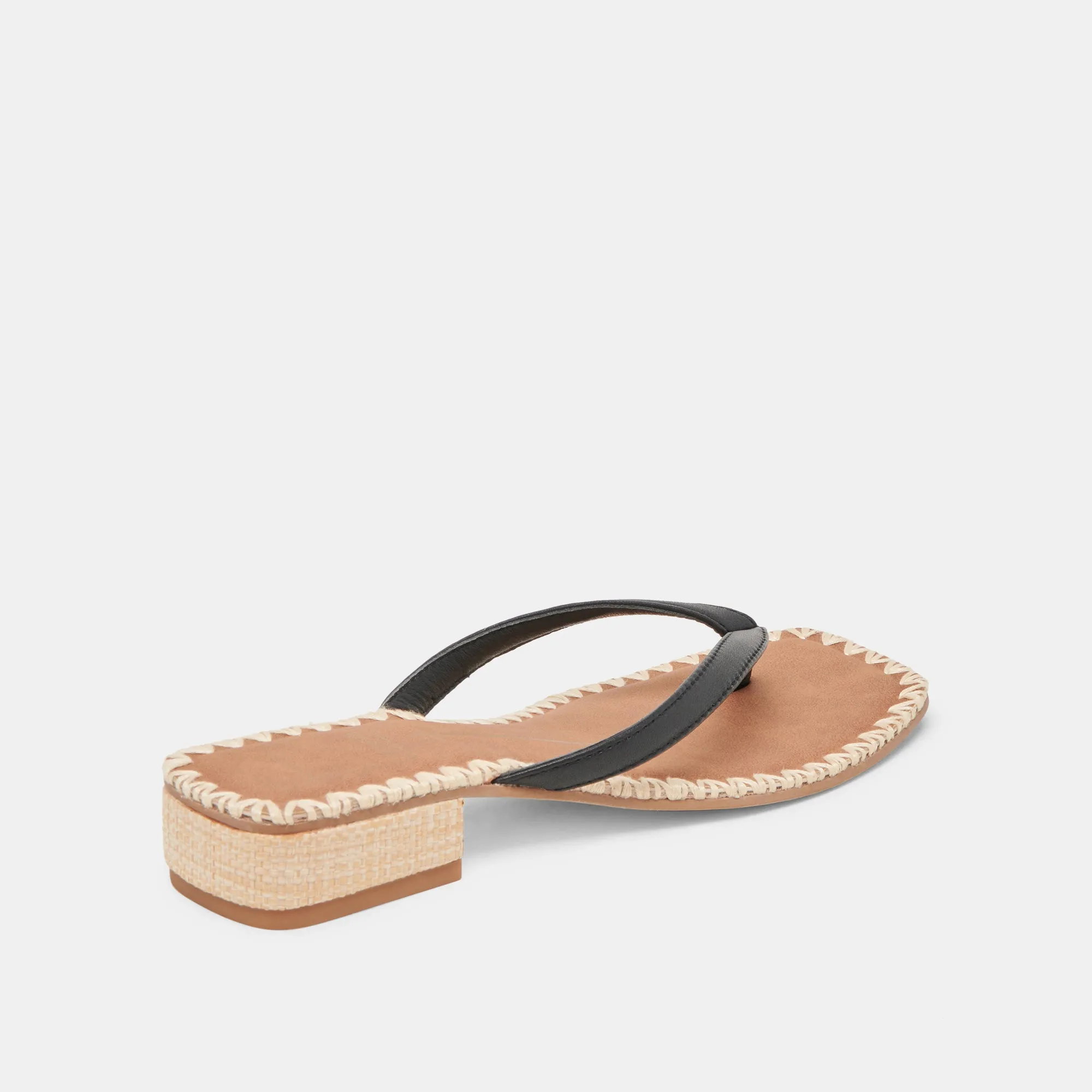 BARTY SANDALS BLACK LEATHER Luxury Wedding Pumps
