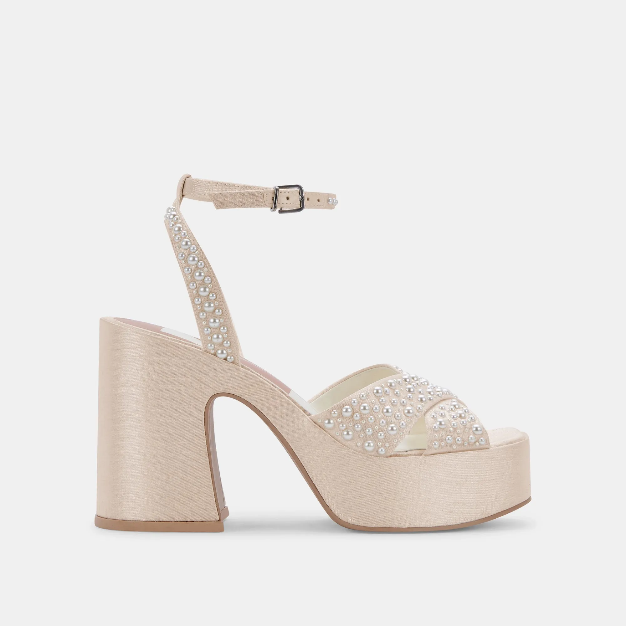 Arch Cushioning WESSI PEARL HEELS VANILLA PEARLS