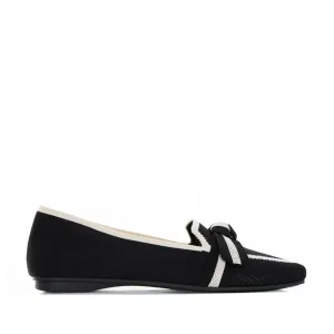 LE SANSA OLA BLACK/CREAM clog cycling - style