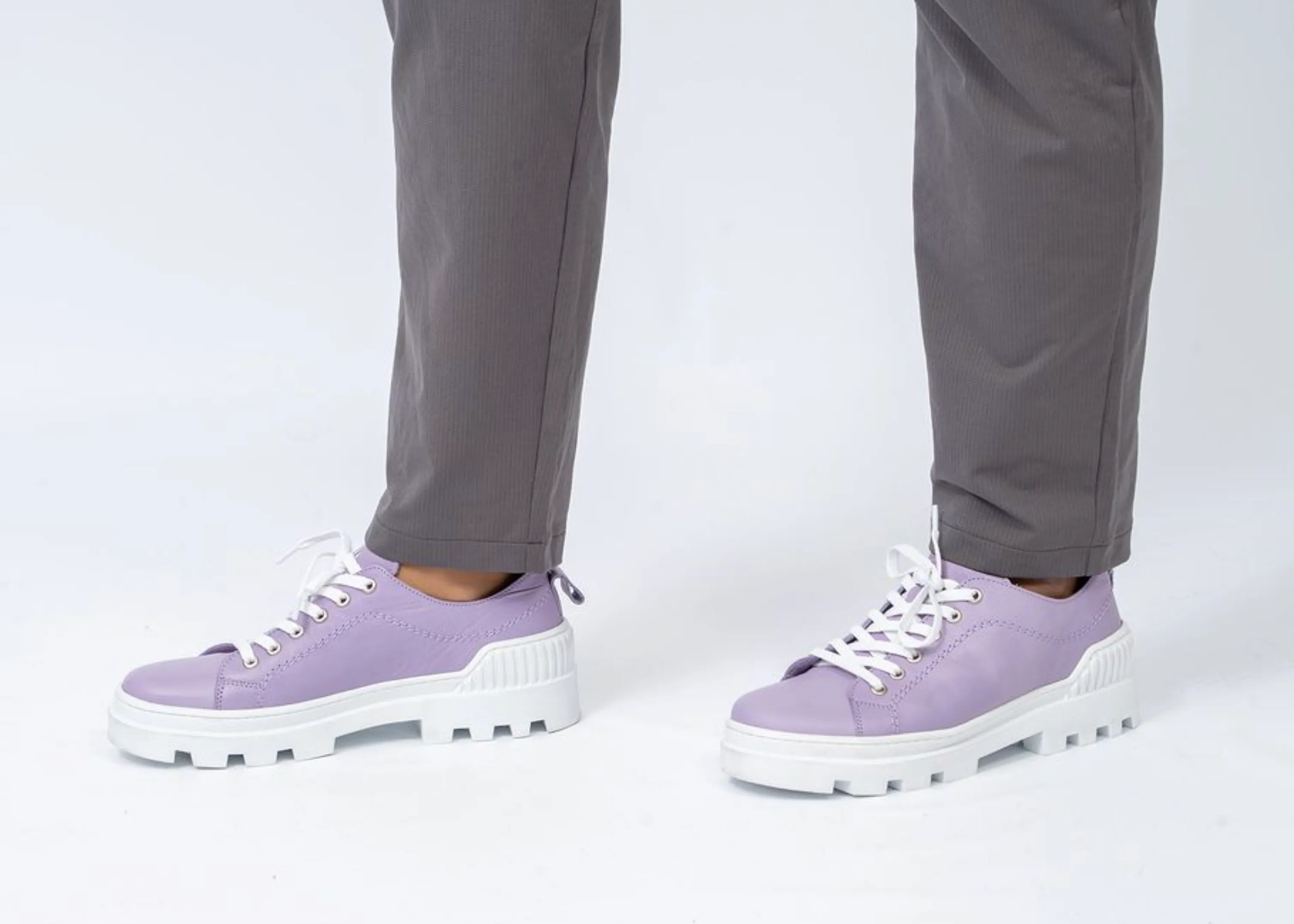LE SANSA ROCKSTAR LAVENDER foot safety open - toe