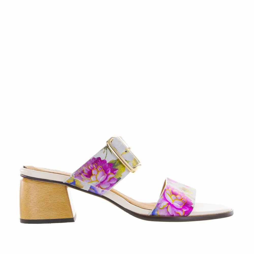 Bresley Paden White Garden Comfortable Stilettos