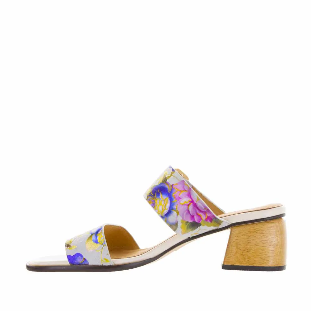 Bresley Paden White Garden Slip On Design Stretchable Fabric