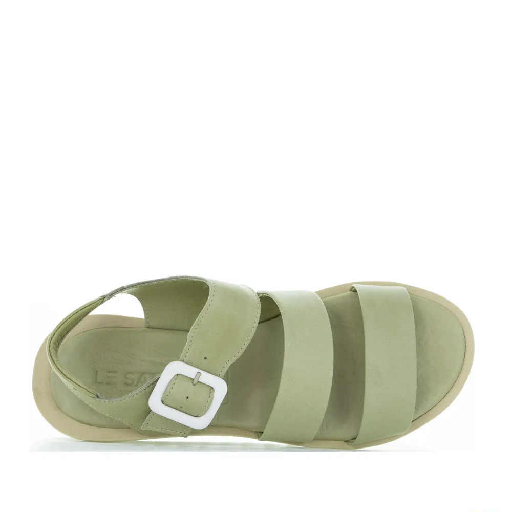 LE SANSA KRYSTAL OLIVE All-weather lining Sophisticated Look