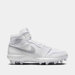 Men's Jordan 1 Mid TD Football Cleats Game Agility