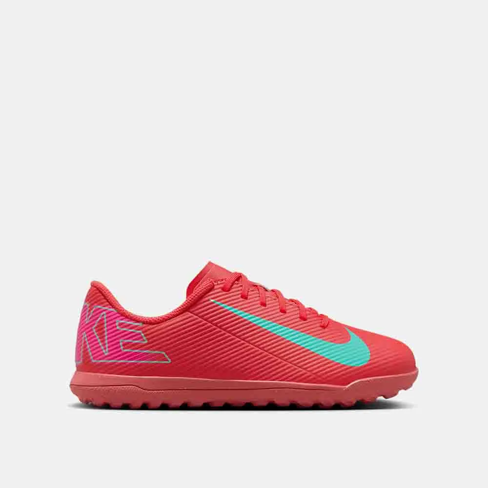Traction Boost Nike Kids' Mercurial Vapor 16 Club Soccer Turf Shoes