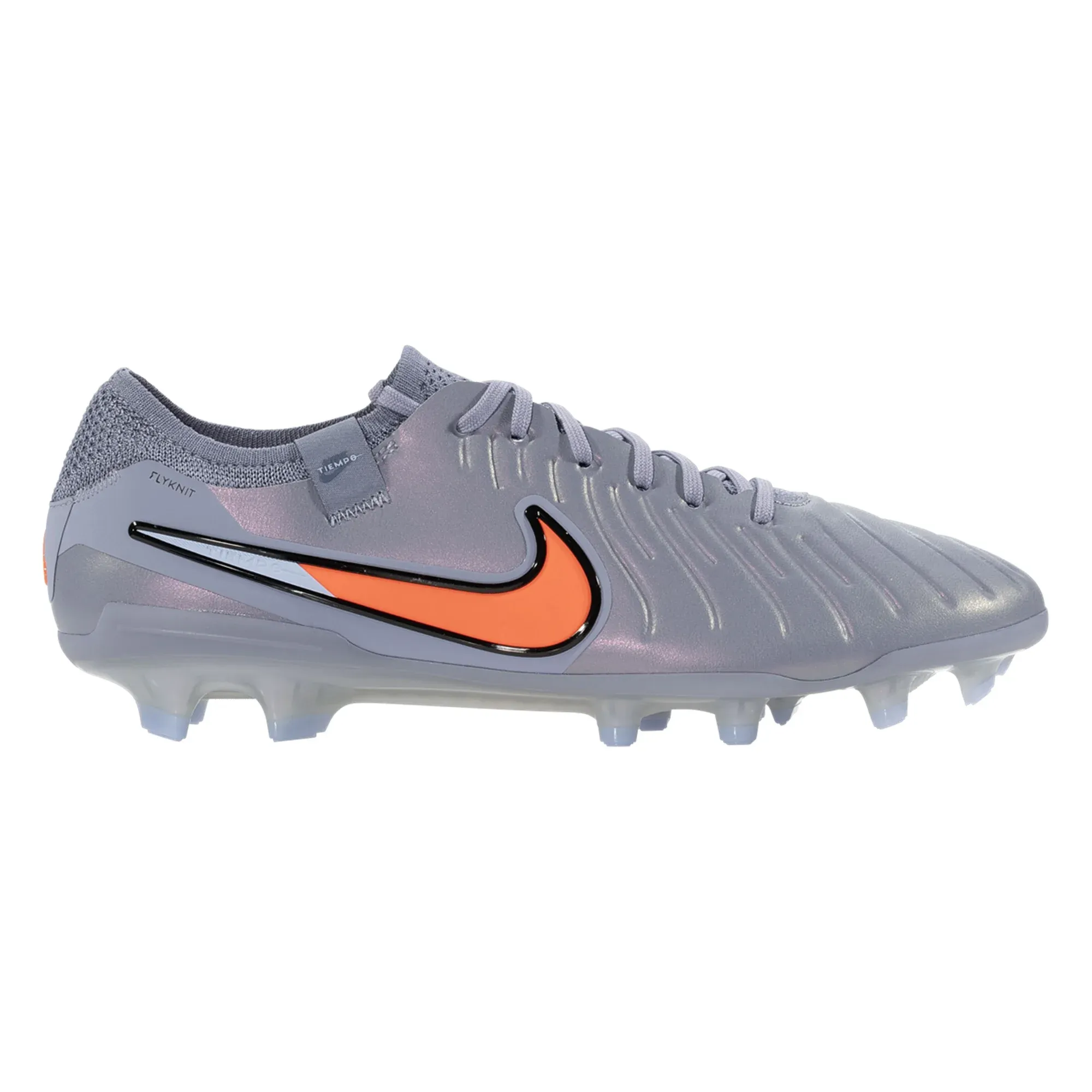 Balanced Frame Reinforced Arch Nike Legend 10 Elite Firm Ground Soccer Cleats (Blue Eclipse/Black)