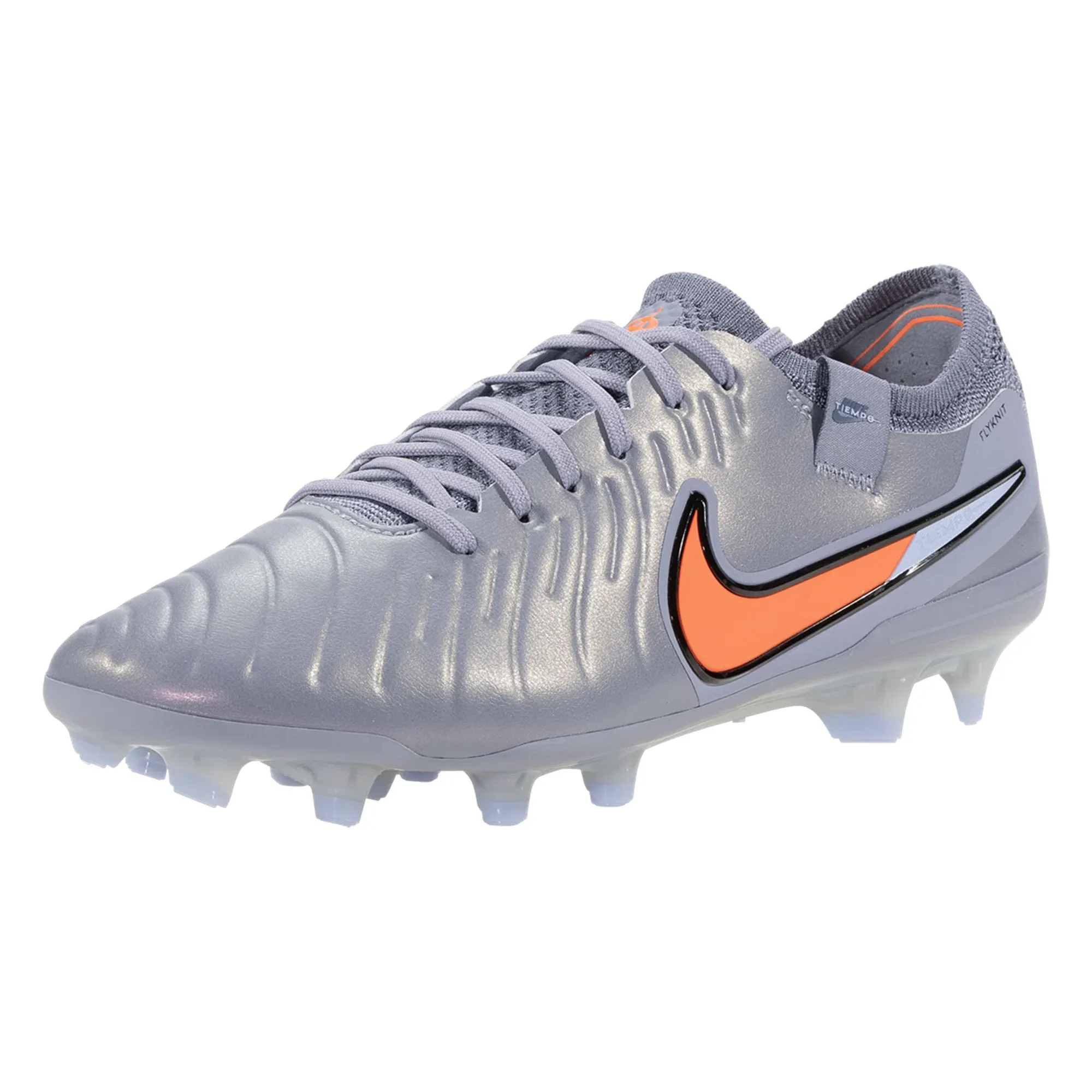 Nike Legend 10 Elite Firm Ground Soccer Cleats (Blue Eclipse/Black) Secure Base