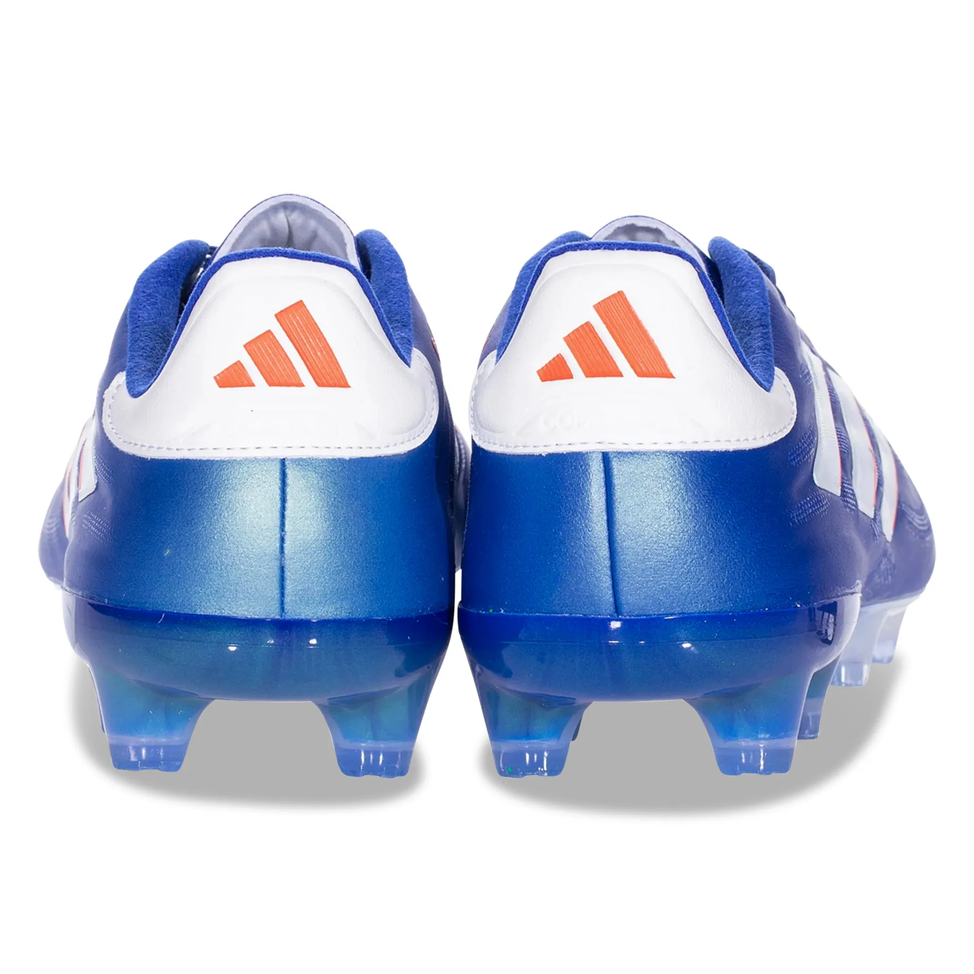 adidas Copa Pure II.1 Firm Ground Soccer Cleats (Lucid Blue/White) Daily Practice