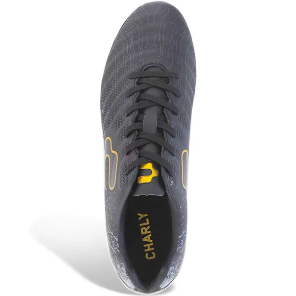 Charly Hotcross 2.0 Firm Ground Soccer Cleats (Black/Gold) Quick Start Weekend Match