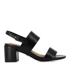 CAMDEN - BLACK LEATHER Stiff