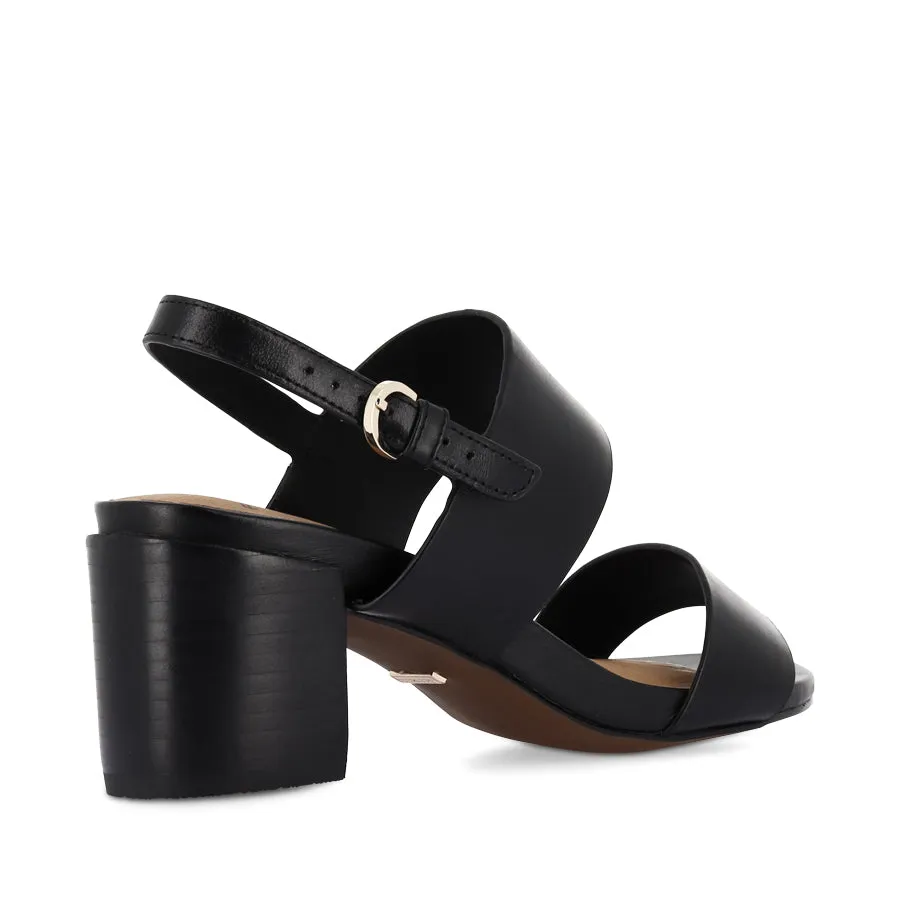 Dynamic look most running CAMDEN - BLACK LEATHER