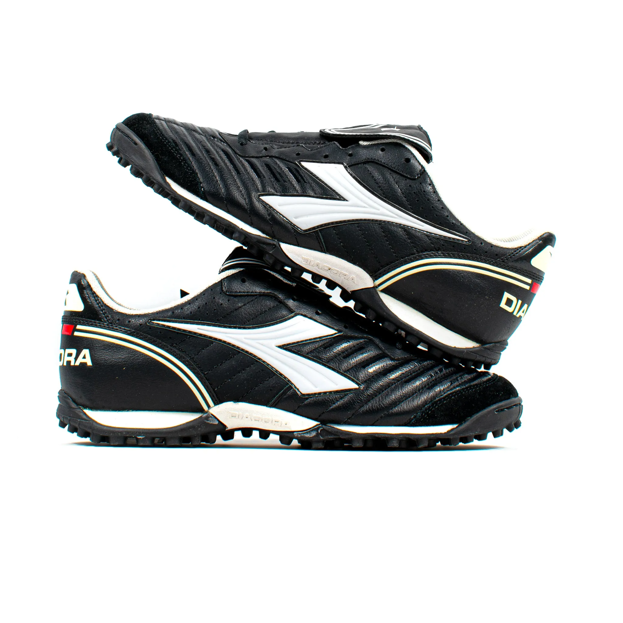 Diadora Scudetto  LT Black Turf Printed Reliable Traction