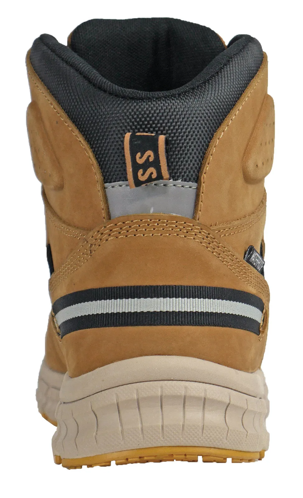 Young Professional Water Resistant Hoss Ticker Composite Toe Waterproof 60877 Mens Brown Wide Nubuck Work Boots