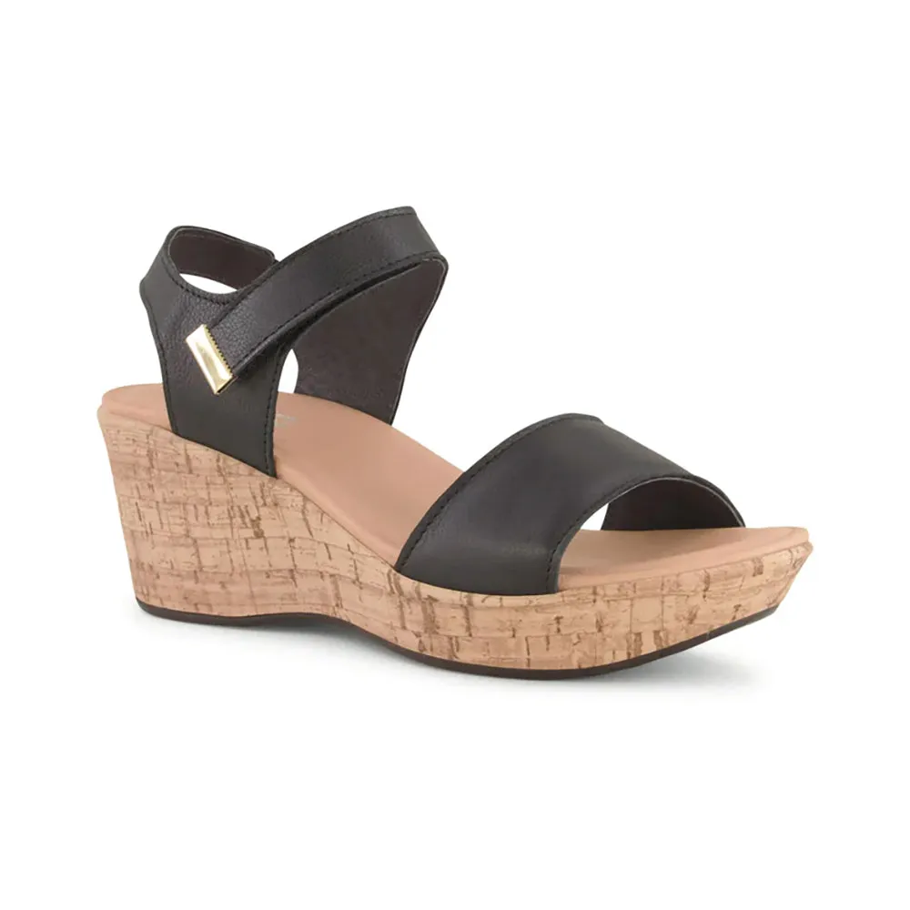 zipper Summer Backstrap Wedge (87005)