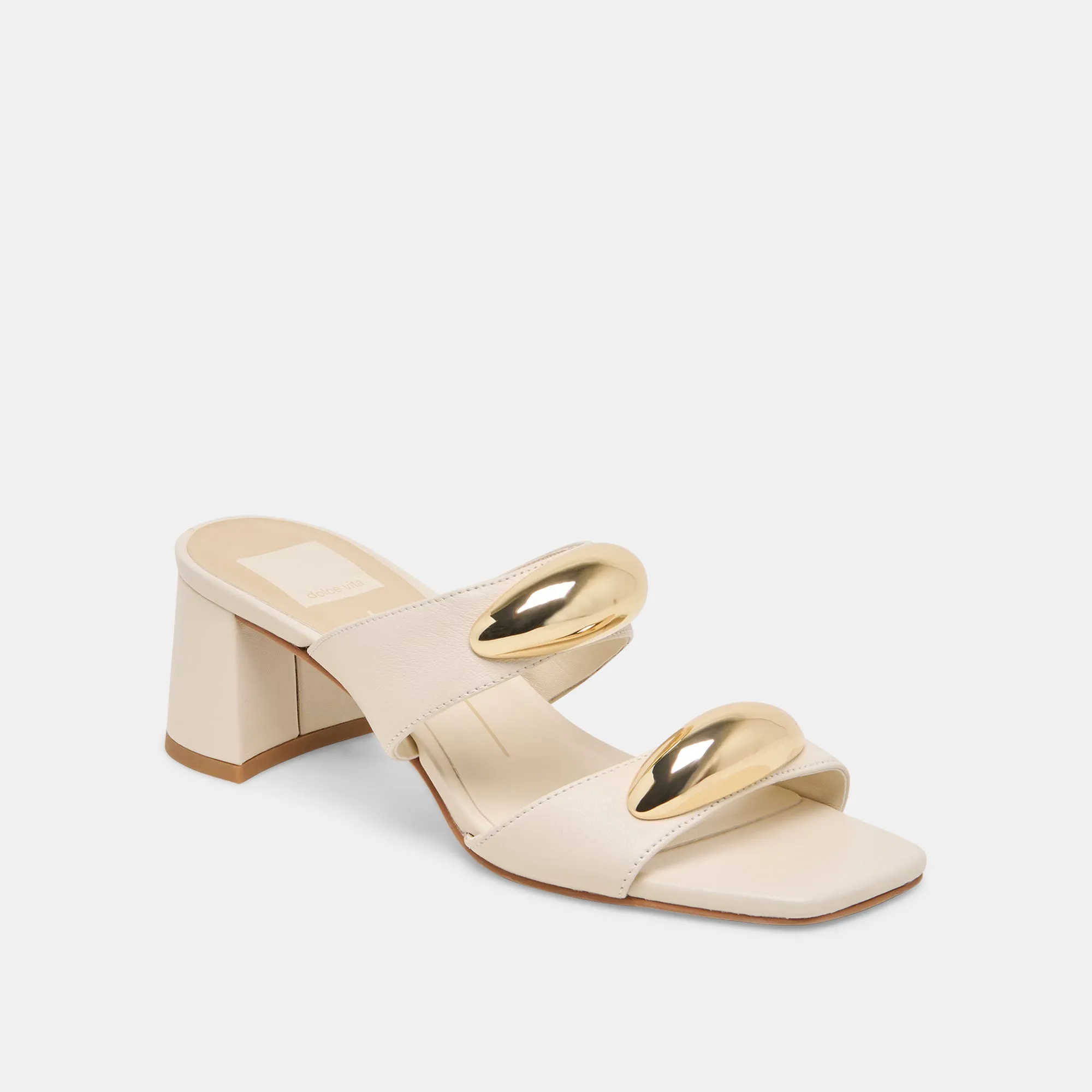 BARNET HEELS BONE LEATHER Shock Resistance