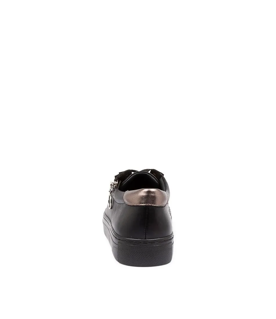 Airport Easy Snow Grip ZIERA PAMELA BLACK/PEWTER
